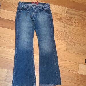 Guess Foxy Flare Low Rise Blue Women's Jeans